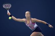 Rogers at the 2022 Miami Open